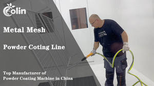 Nuevo sistema automático de máquina de recubrimiento en polvo, horno de curado de línea para recubrimiento de Metal, componentes de núcleo PLC para acero - Product Image 2