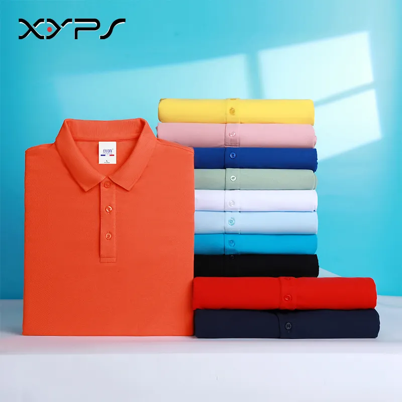 Mulheres Vestuário Estoque Logotipo Personalizado Sublimação Camisa Polo Tshirts Plain Em Branco Uniforme Esportes Golf T Shirts 9218