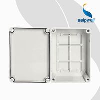 Boîtier de jonction étanche IP67 en ABS Saipwell, nouvelle arrivée, 200*150*100mm, pour usage extérieur