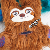 Fabricant Vente en gros Logo personnalisé Mangeoire à mâcher en peluche grinçante Jouets pour animaux de compagnie pour chiens