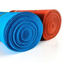 Feuilles de silicone mousse super épaisses de 15 mm, surface antiadhésive, épaisseur personnalisée, coussinets en éponge bleue pour presse à chaud