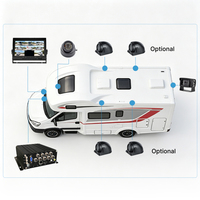 Enregistreur vidéo mobile 8CH 4G GPS MDVR CMSV6 pour la gestion de flotte automobile