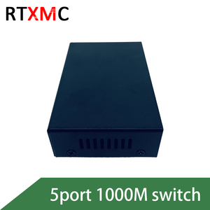 Base 1000M Commutateur de fibre réseau 5 ports Oem Odm <span class=keywords><strong>Mini</strong></span> utilisation de bureau pour ordinateur Commutateur de réseau à fibre optique Gigabit Ethernet 5 ports - Product Image 4