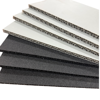 Lamelle en polypropylène alvéolaire de 13 mm pour étuis de transport, surface plastique rugueuse, pour boîte ATA