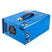 Compresseur PCP 12V 4500psi 300bar 30mpa 300bar Pcpair, sans huile/eau, connecteur rapide 8MM HPA, 110v/220V arrêt automatique