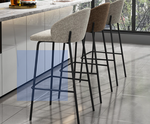 <span class=keywords><strong>Mesa</strong></span> de <span class=keywords><strong>Bar</strong></span> y silla ligera de lujo, mueble nórdico moderno con respaldo simple, combinación de barra de mármol - Product Image 5