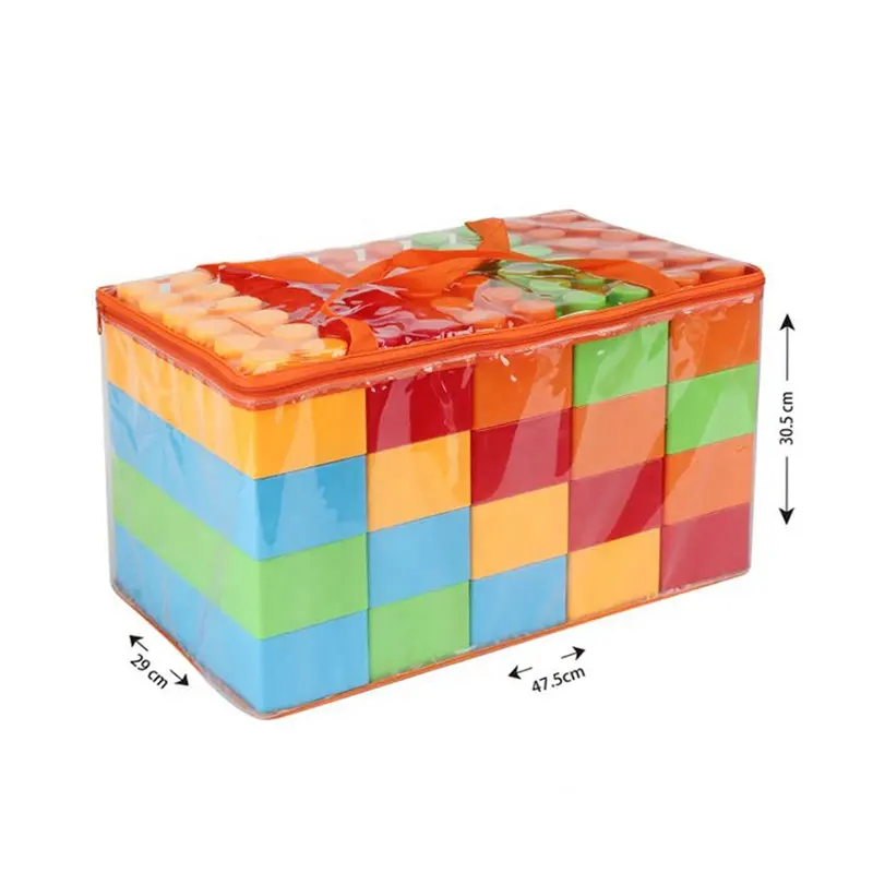 Grands blocs de construction jumbo en plastique bon marché, ensemble d'enseignement Orange pour la maternelle, blocs de construction jumbo de grande taille, 20 pièces