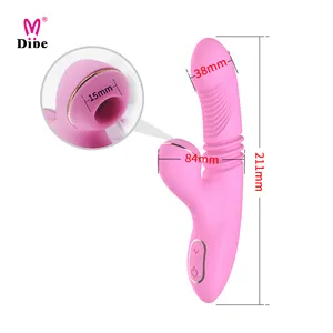 Mainan seks masturbasi dildo wanita produk seks dewasa vibrator penghisap vagina