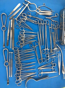 Juego de Instrumentos Quirúrgicos Básicos para Laparotomía, 60 Piezas, Instrumentos de Cirugía General, Acero Inoxidable Alemán, CE ISO OEM - Product Image 4