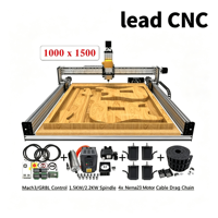 Kit complet de routeur CNC 1015 Lead 1000x1500mm pour la sculpture, la gravure et le fraisage