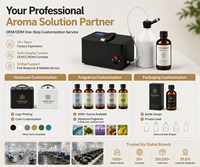 Diffuseur d'arômes commercial pour hôtel, diffuseur de parfum intelligent 5L avec contrôle par application Bluetooth et Wi-Fi, connexion au système CVC