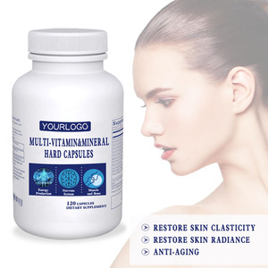 Yetişkinler İçin Multivitamin ve Mineral Sert Kapsül Güzellik Ürünü, Antioksidan Etkileriyle Yetişkinler İçin Sadece - Çocuklar İçin Değil - Product Image 2