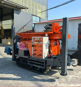 Venta caliente 200m de profundidad Crawler Water Well Drilling Rig Gear Gearbox Bearing Pump Core Components para la venta Chile 300m Drilling - Product Image 4