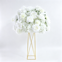 Hängende Kusskugel Künstliche Blumenkugel Hochzeit Deckendekoration Event-Hintergrund-Dekoration