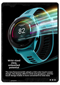 Montre connectée authentique Jiaming Forerunner 265 970 165 255 FR16, montre de sport et d'extérieur, <span class=keywords><strong>fitness</strong></span>, course à pied, natation, marathon, cyclisme - Product Image 6