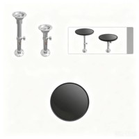 Pièces détachées pour voiture, table pliable amovible pour l'intérieur, bureau pour fourgonnette, pièces modifiées pour Mercedes Vito V-Class