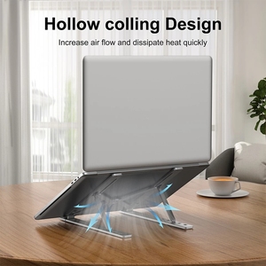 Nuovissimo supporto per <span class=keywords><strong>Notebook</strong></span> portatile pieghevole per Macbook per <span class=keywords><strong>Samsung</strong></span> supporto supporto supporto supporto regolabile supporto portatile - Product Image 3