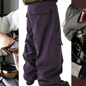 กางเกงสกี สโนว์บอร์ด ทรงแบ็กกี้ สไตล์ไฮสตรีท คาร์โก้ ขากว้าง ทรงหลวม สตรีทแวร์ กันความร้อน กันน้ำ ระบายอากาศ กันลม แห้งเร็ว ไซส์ใหญ่ - Product Image 3