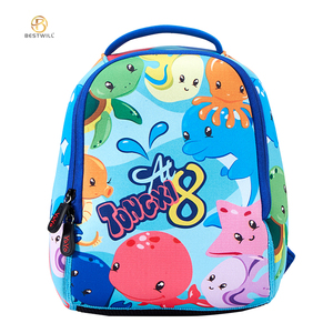 Best'light 2020 nuovo alla moda <span class=keywords><strong>unicorno</strong></span> in Neoprene zaino scuola leggero per bambini borsa per la scuola materna con orso Logo cartone animato - Product Image 2
