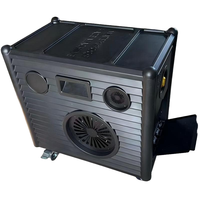 Machine à brouillard électrique en aluminium haute puissance 4000W étanche avec télécommande pour événements de grande envergure