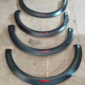 KQD - Guardabarros Delgados de Fibra de Carbono ABS para Automóviles, Color Negro, Estilo Moderno, para Toyota FORTUNER 2020 - Product Image 1