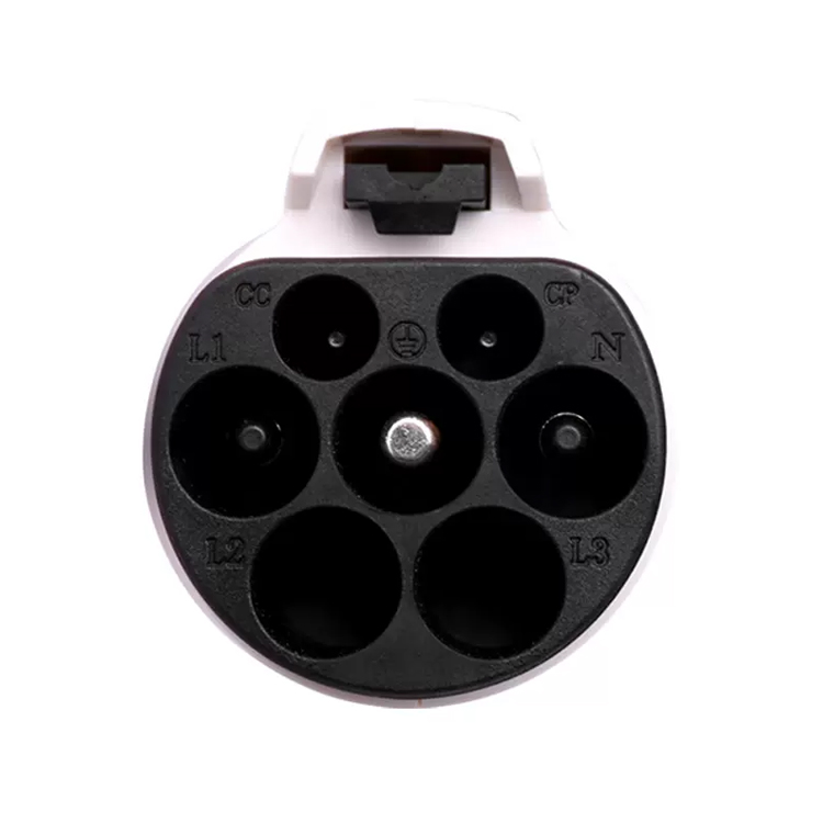 Контроллер Evse Быстрая зарядка Ev домашнего использования Тип2 Вилка зарядки Ev Кабель зарядки Ev 16A 480V Тип 2 Разъем