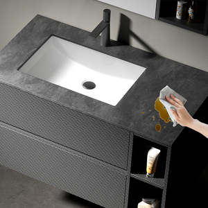 Cabinet Basin Design Bathroom Storage Wash Basin Medicine Cabinet <strong>Under</strong> <strong>Sink</strong> <strong>Vanity</strong> Mirror <strong>Unit</strong> With Lighting Defogging - Product Image 4