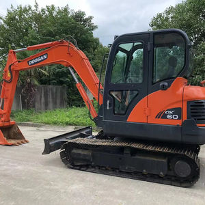 Mini-excavatrice DOOSAN DX60 TON 6 DX 80 75 55 d'occasion en bon état, d'origine coréenne, à vendre à bas prix - Product Image 1