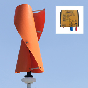 Nuevo Diseño, Color Personalizado, Aerogenerador Vertical de 600w, Aerogenerador de Techo de 400w para Uso Doméstico - Product Image 3