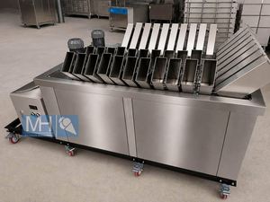 Machine à glaçons de <span class=keywords><strong>1</strong></span> kg et machine à glaçons transparents avec fabricant de glaçons carrés commerciaux pour le poisson en Jordanie - Product Image 4