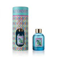 Diffuseur de parfum d'ambiance en verre rond à épaule inclinée, 100 ml, avec revêtement par pulvérisation, pour la maison, OEM