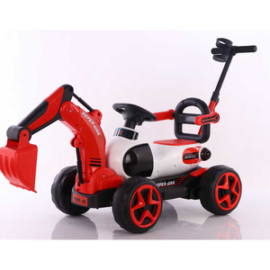 WDSMT-9188 Kids Ride <strong>on</strong> Tractor Excavator <strong>Toys</strong> 2 to 4 <strong>Years</strong> <strong>Old</strong> Battery Powered Sturdy Plastic Material Multiple Playing Gift - Product Image 1