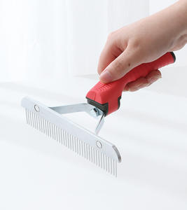 Golden Retriever, Husky, Pastor Alemán, cepillo de Peine de acero para el cuidado de mascotas, cepillo de limpieza de baño ecológico para baño grande y <span class=keywords><strong>largo</strong></span> - Product Image 2