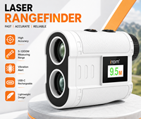Télémètre laser de golf OEM 1500m 905nm avec double écran LCD, compensation de pente, verrouillage de drapeau, grossissement 6X, protection IP54