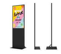 43 49 55 65 pouces Totem au sol Smart Interactive Digital Signage and displays LCD Advertising Display Touch Screen Kiosk