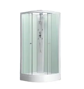 Most Popular Steam Led Luxury Stainless Steel Shower Enclosure Transparent Glass Shower Rooms