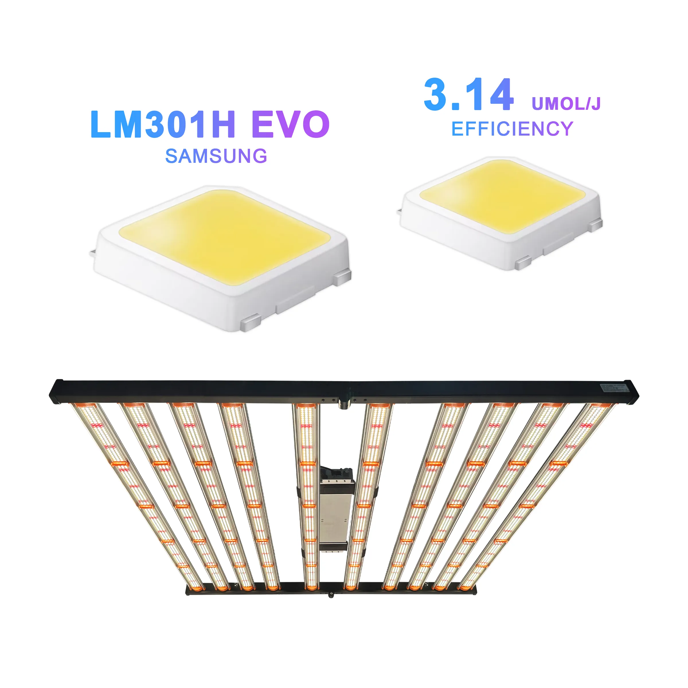 USA kho LED 301H EVO 2023 UV IR thủy canh Samsung lm301h 600 wát LED phát triển ánh sáng UV IR LED Strip phát triển