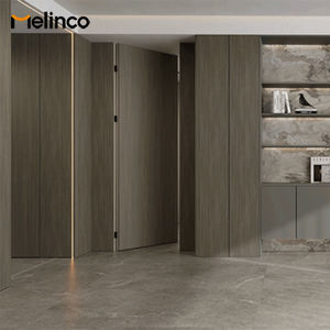 Porta Interna Nascosta Melinco in WPC Ignifugo di Lusso, Design Moderno Personalizzabile, Porta e Mobile a Parete dello Stesso Colore - Product Image 4