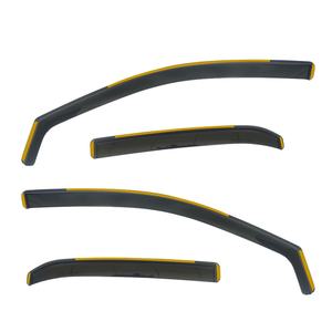 Déflecteurs de vent intérieurs pour vitres de Toyota Corolla (E140/E150) 2006-2012, 4 portes, pare-vent - Product Image 2