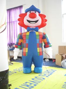 Costume de Clown gonflable de publicité de personnage de <span class=keywords><strong>Film</strong></span> personnalisé entier d'usine pour marcher le Clown gonflable inspiré du cirque - Product Image 5
