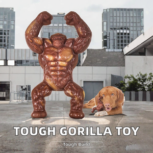 Jouets à mâcher pour chiens en nylon de haute qualité, couleur écarlate, écologiques, durables, pour usage molaire - Product Image 3