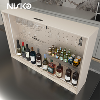 Nouvelle collection 2026 NISKO : Meuble de salon moderne, armoire de rangement modulaire intelligente à levage, buffet de luxe et table basse