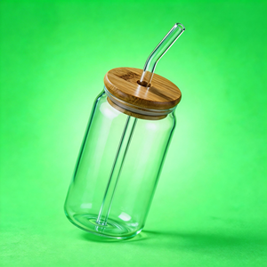 Verres en forme de canette de bière de haute qualité, tasses à café glacé transparentes, bocaux à boisson, verres en forme de canette pour les fêtes - Product Image 5
