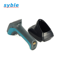 Syble XB-D50BT barang baru nirkabel, pemindai kode QR 2D gambar CMOS dengan dudukan pengisian