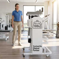 Robot de rééducation à la marche avec support de poids et intégration de tapis roulant, exosquelette motorisé pour les membres inférieurs pour la récupération post-AVC