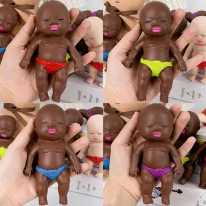 Adult Children Stress Relieving for Home Gifts Black Doll Pinch Fun Squishy Soft Human Doll <strong>Slowly</strong> Rebound Stress Relieving Toy - Product Image 3