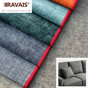 <span class=keywords><strong>BRAVAIS</strong></span> Telas de Alta Gama para Sofá Comprimido, Tela de Chenilla 100% Poliéster, Cortina para Muebles de Sofá, Textiles Orgánicos para el Hogar - Product Image 1