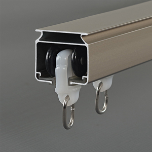 Chất lượng cao Thiết kế hiện đại Rèm kim loại theo dõi trang trí nội thất Phụ kiện cho phòng khách & khách sạn học tập & văn phòng sử dụng - Product Image 6