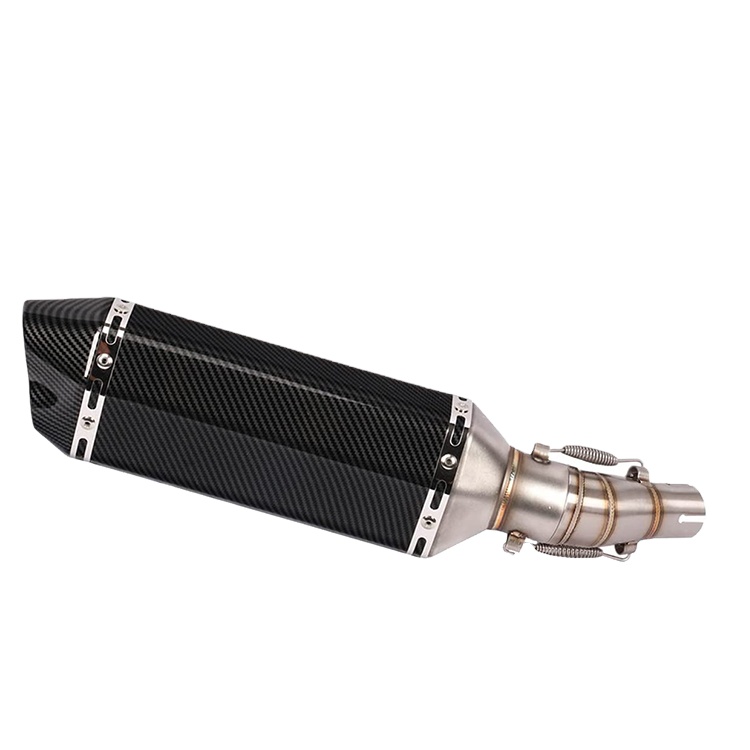 Abril Летающий автозапчасти мотоцикл выхлопной глушитель выхлопной трубы подходит для 150-400cc выхлопная система для мотоцикла