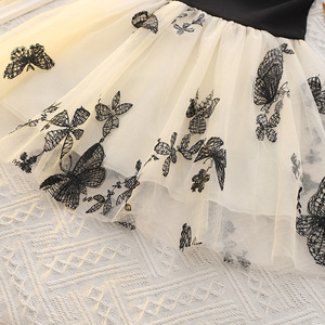 Abito <span class=keywords><strong>da</strong></span> principessa alla moda estivo <span class=keywords><strong>da</strong></span> ragazza senza maniche gilet a maglia a <span class=keywords><strong>farfalla</strong></span> in pizzo stile Casual <span class=keywords><strong>vestito</strong></span> <span class=keywords><strong>da</strong></span> bambina <span class=keywords><strong>vestito</strong></span> <span class=keywords><strong>da</strong></span> bambina - Product Image 3